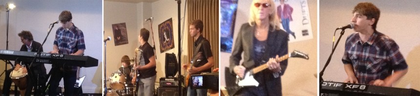 The amazing Ben Babylon Band with John Mahon and Davey Johnstone